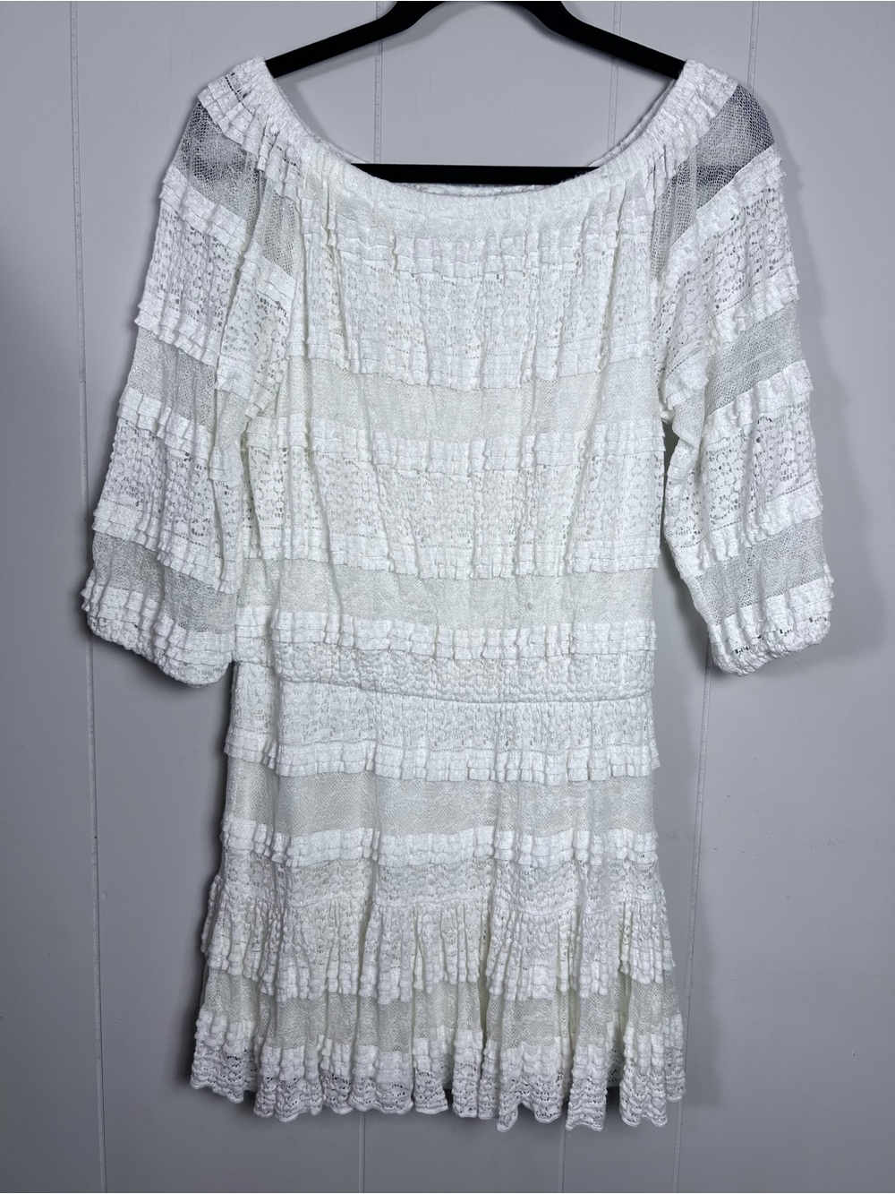 Y2K 90s Lace Drop Waist Dress Vintage Candiesβ size Small
